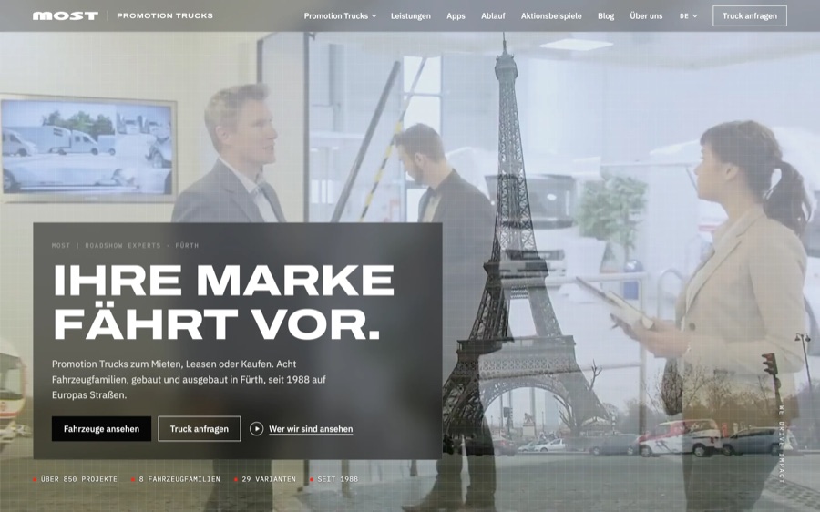 Startseite mit Film im Kopf